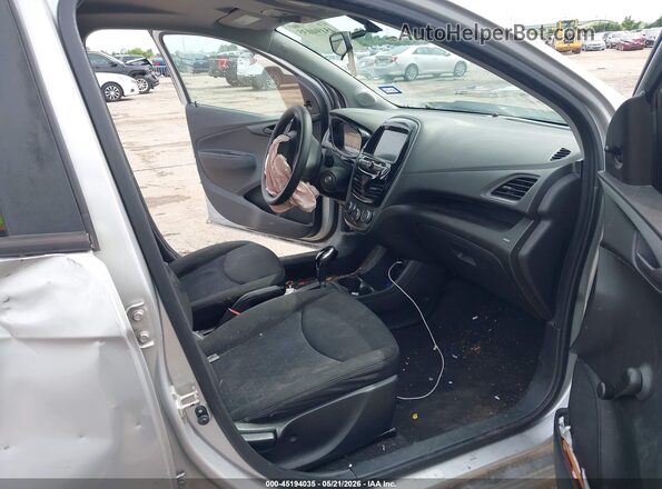 KL8CB6SA2LC410598 2020 CHEVROLET SPARK Silver Widok wnętrza z przodu