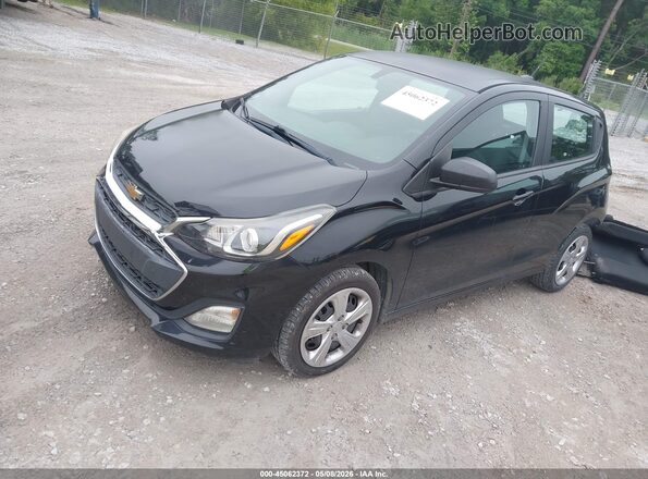 KL8CB6SA2LC476777 2020 CHEVROLET SPARK Black წინა მარცხენა ხედი სამი მეოთხედიდან