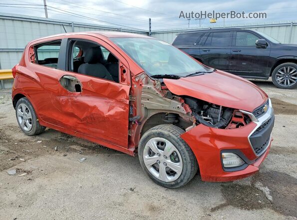 KL8CB6SA2MC227185 2021 CHEVROLET SPARK Burgundy Przód prawy