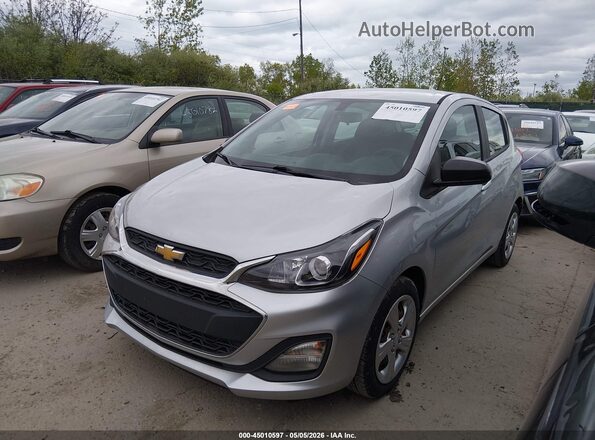 KL8CB6SA2MC703192 2021 CHEVROLET SPARK Silver Przód lewy