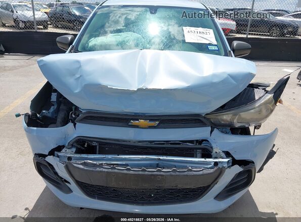 KL8CB6SA3GC555736 2016 CHEVROLET SPARK Blue Front view