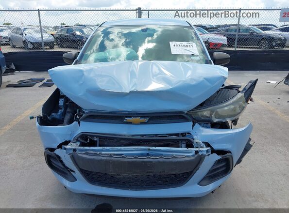 KL8CB6SA3GC555736 2016 CHEVROLET SPARK Blue Rear interior view