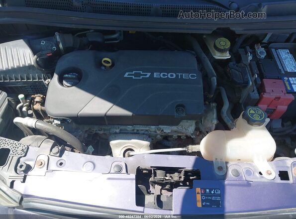 KL8CB6SA3GC583259 2016 CHEVROLET SPARK Purple Widok z tyłu
