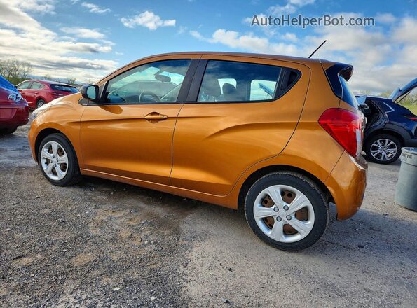 KL8CB6SA3KC705997 2019 CHEVROLET SPARK Orange Задня ліва чверть