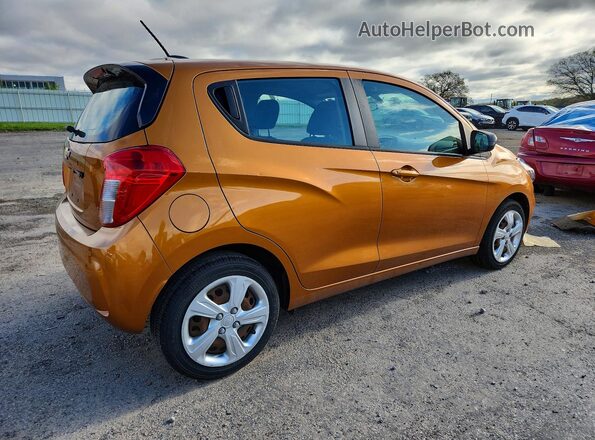 KL8CB6SA3KC705997 2019 CHEVROLET SPARK Orange Задня права чверть
