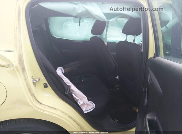 KL8CB6SA4HC721604 2017 CHEVROLET SPARK Yellow VIN sticker view