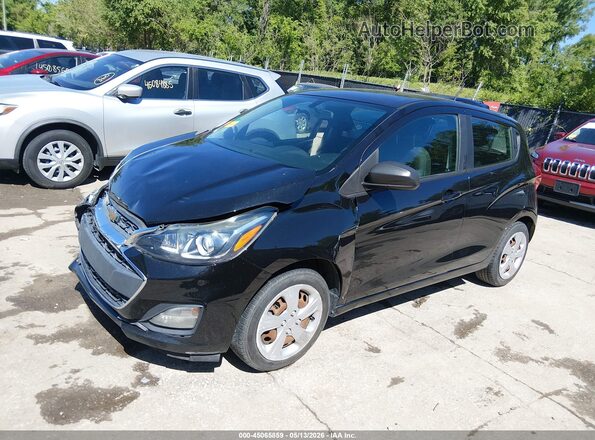 KL8CB6SA4KC743822 2019 CHEVROLET SPARK Black Vista tres cuartos delantera izquierda