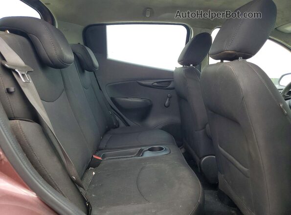 KL8CB6SA4KC814808 2019 CHEVROLET SPARK Burgundy Vista de los asientos traseros