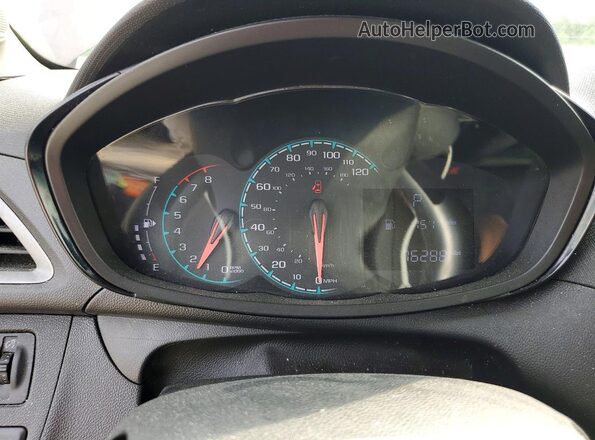 KL8CB6SA4KC814808 2019 CHEVROLET SPARK Burgundy Vista del cuadro de instrumentos