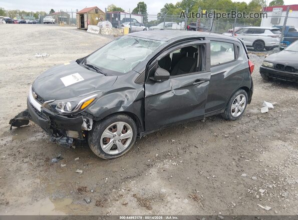 KL8CB6SA4LC412482 2020 CHEVROLET SPARK Black Առջևի ձախ երեք քառորդ տեսարան