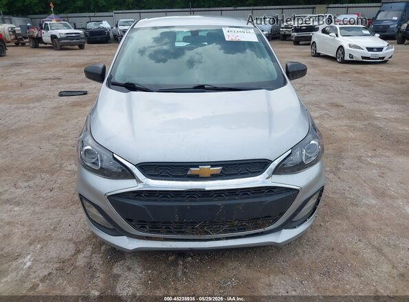 KL8CB6SA4MC703338 2021 CHEVROLET SPARK Silver Вид спереду