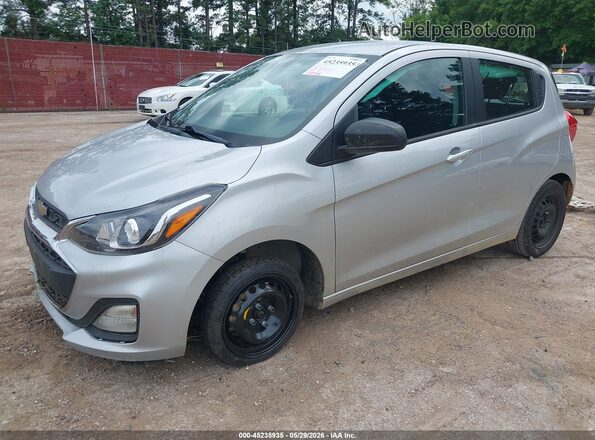 KL8CB6SA4MC703338 2021 CHEVROLET SPARK Silver Передня ліва чверть
