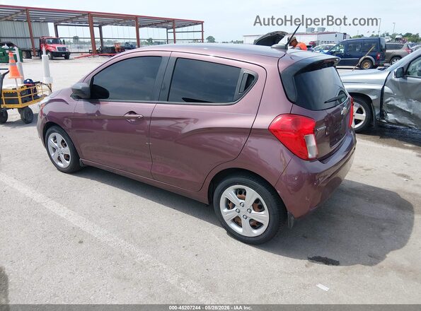 KL8CB6SA5KC757194 2019 CHEVROLET SPARK Фиолетовый Задняя левая четверть