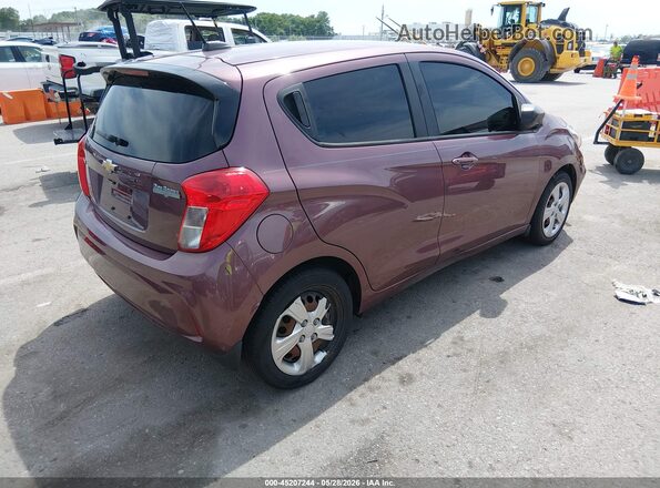 KL8CB6SA5KC757194 2019 CHEVROLET SPARK Фиолетовый Задняя правая четверть
