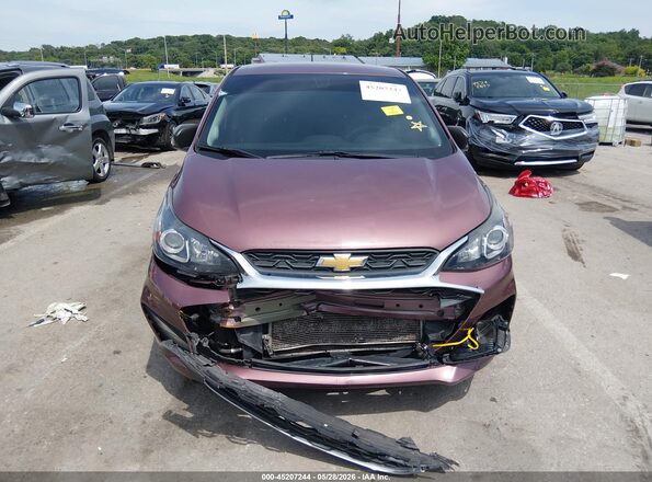 KL8CB6SA5KC757194 2019 CHEVROLET SPARK Фиолетовый Вид щитка приборов