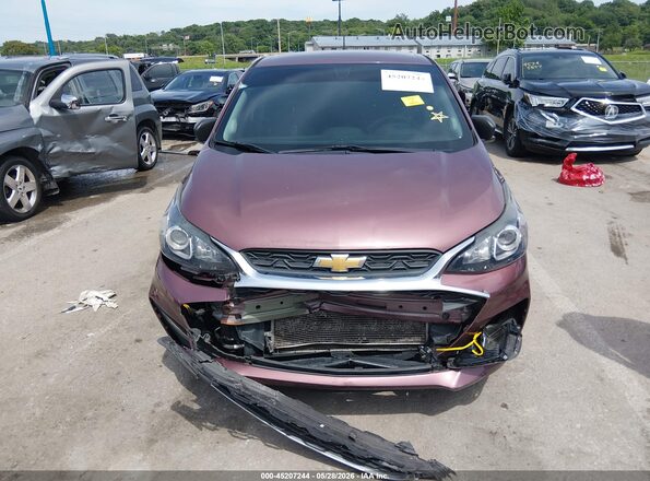 KL8CB6SA5KC757194 2019 CHEVROLET SPARK Фиолетовый Вид спереди