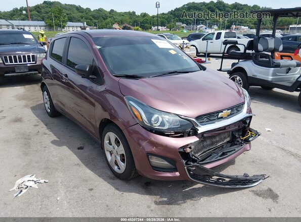 KL8CB6SA5KC757194 2019 CHEVROLET SPARK Фиолетовый 