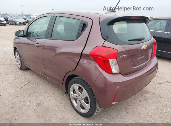 KL8CB6SA5KC766025 2019 CHEVROLET SPARK Purple Задня ліва чверть