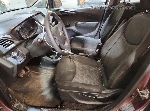 KL8CB6SA5MC738728 2021 CHEVROLET SPARK Purple Front interior view