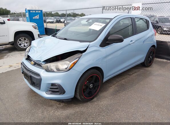 KL8CB6SA6GC602077 2016 CHEVROLET SPARK Blue წინა მარცხენა ხედი სამი მეოთხედიდან