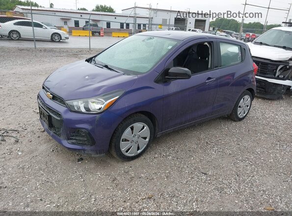 KL8CB6SA6HC785787 2017 CHEVROLET SPARK Purple Front left