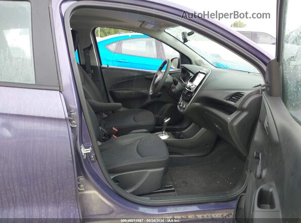 KL8CB6SA6HC785787 2017 CHEVROLET SPARK Purple Front interior view