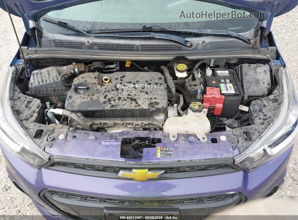 KL8CB6SA6HC785787 2017 CHEVROLET SPARK Purple Rear view