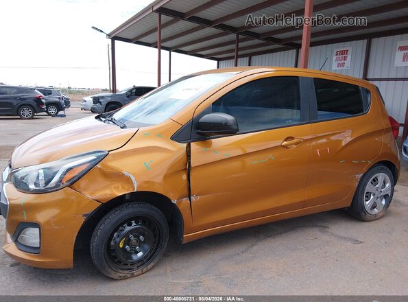 KL8CB6SA6KC745880 2019 CHEVROLET SPARK Оранжевый Вид спереди