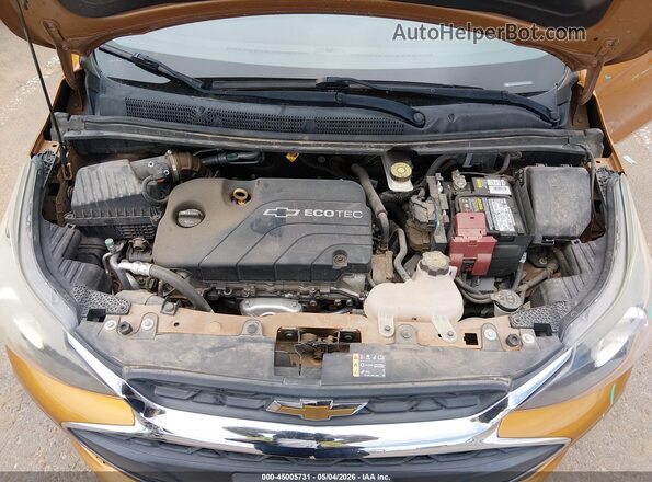 KL8CB6SA6KC745880 2019 CHEVROLET SPARK Оранжевый Вид сзади