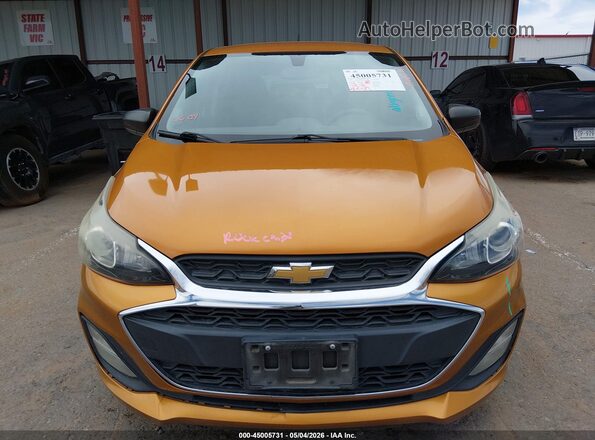 KL8CB6SA6KC745880 2019 CHEVROLET SPARK Оранжевый Вид задней части салона