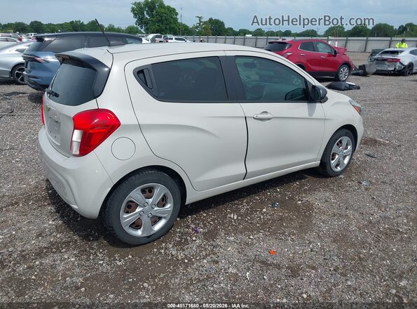 KL8CB6SA6LC474904 2020 CHEVROLET SPARK Cream Trasero derecho