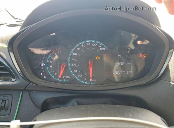 KL8CB6SA7GC603402 2016 CHEVROLET 1500 Green Widok zestawu wskaźników