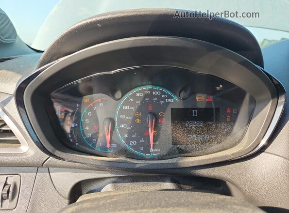 KL8CB6SA7NC010782 2022 CHEVROLET SPARK Серебряный Вид щитка приборов
