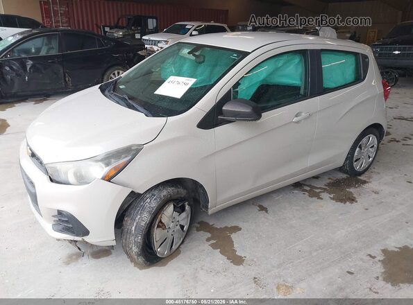 KL8CB6SA8GC550757 2016 CHEVROLET SPARK White წინა მარცხენა ხედი სამი მეოთხედიდან