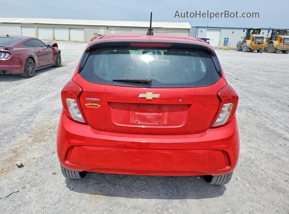 KL8CB6SA8HC712615 2017 CHEVROLET SPARK Red Vista trasera
