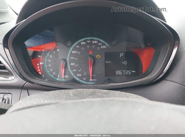 KL8CB6SA8HC712985 2017 CHEVROLET SPARK Gray Հետևի նստատեղերի տեսք