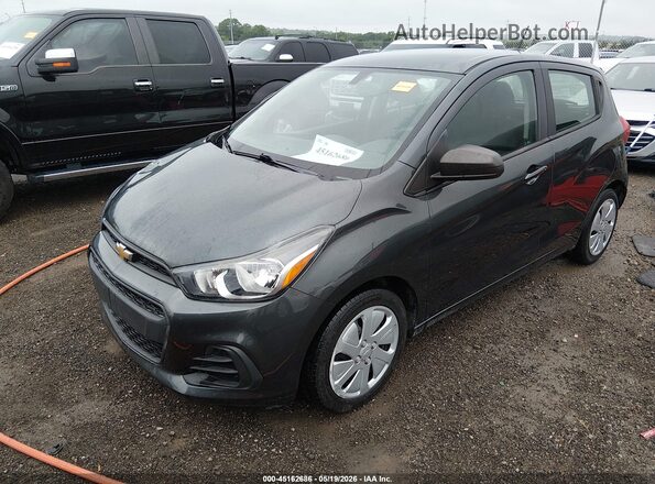 KL8CB6SA8HC824279 2017 CHEVROLET SPARK Серый Передняя левая четверть