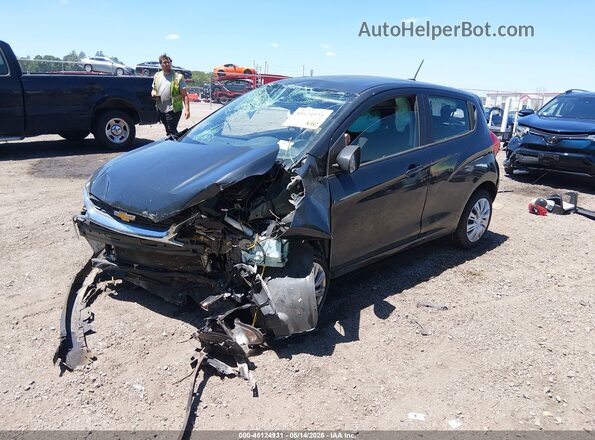 KL8CB6SA8KC815945 2019 CHEVROLET SPARK Черный Передняя левая четверть