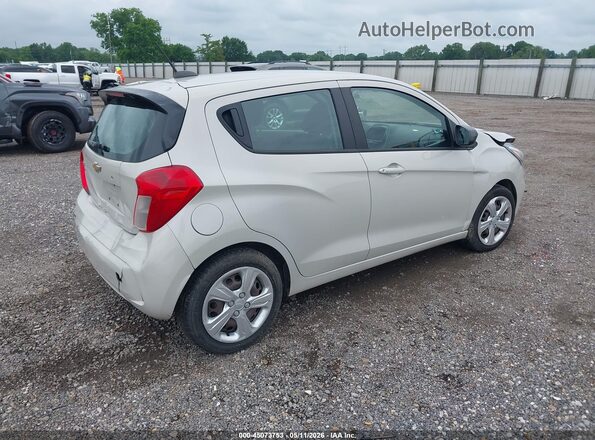 KL8CB6SA8KC822653 2019 CHEVROLET SPARK Cream Задня права чверть