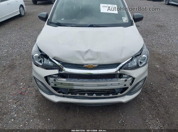 KL8CB6SA8KC822653 2019 CHEVROLET SPARK Cream Вид спереду