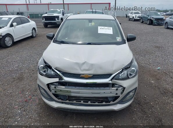 KL8CB6SA8KC822653 2019 CHEVROLET SPARK Cream Вид задньої частини салону