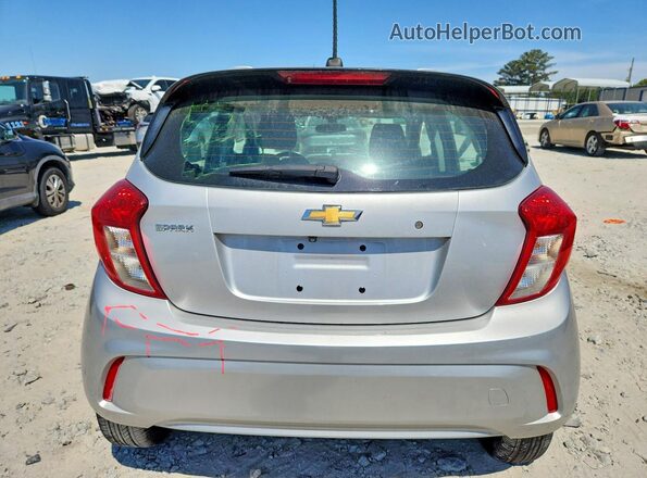 KL8CB6SA8MC715122 2021 CHEVROLET SPARK Серебряный Вид сзади
