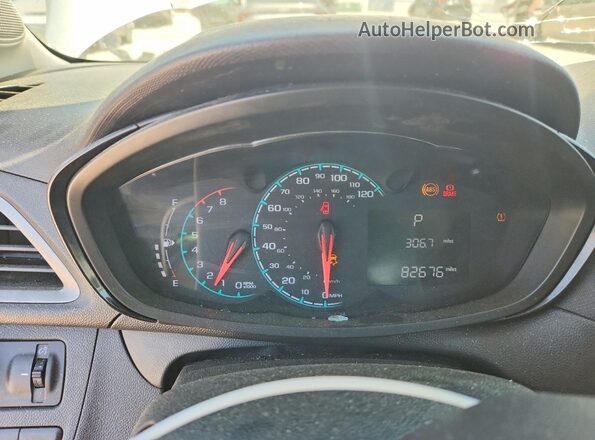 KL8CB6SA8MC715122 2021 CHEVROLET SPARK Серебряный Вид щитка приборов
