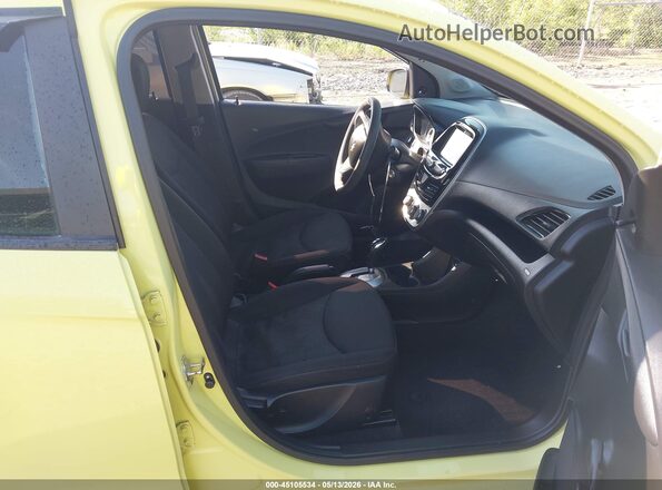 KL8CB6SA9HC743887 2017 CHEVROLET SPARK Yellow Սալոնի դիմացի տեսք