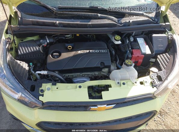 KL8CB6SA9HC743887 2017 CHEVROLET SPARK Yellow Հետևի տեսք