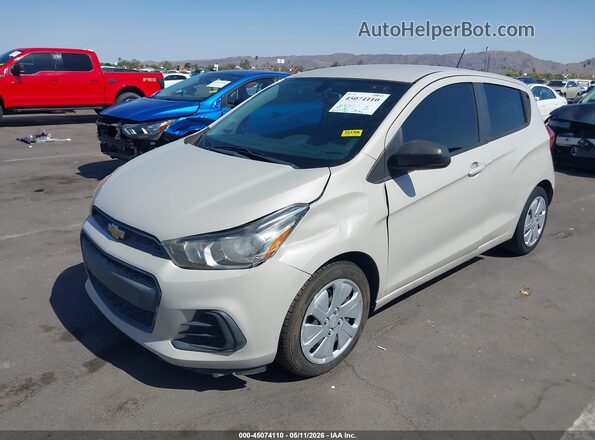 KL8CB6SA9HC767932 2017 CHEVROLET SPARK Silver Вид спереду