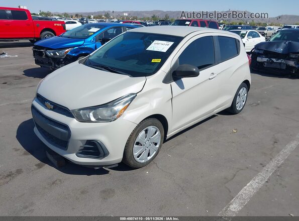 KL8CB6SA9HC767932 2017 CHEVROLET SPARK Silver Передня ліва чверть