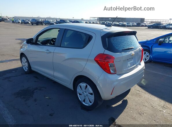 KL8CB6SA9HC767932 2017 CHEVROLET SPARK Silver Задня ліва чверть