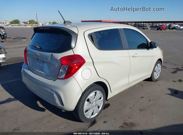 KL8CB6SA9HC767932 2017 CHEVROLET SPARK Silver Задня права чверть