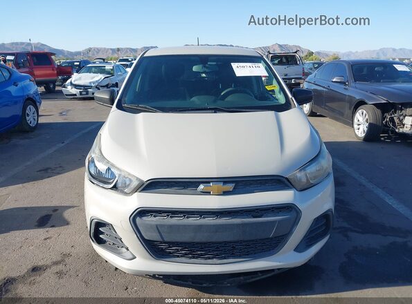 KL8CB6SA9HC767932 2017 CHEVROLET SPARK Silver Вид щитка приладів